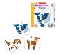 The Learning Journey My First Match It - Head and Tails Puzzle For Kids - Helps