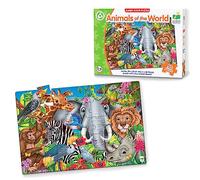 The Learning Journey Puzzle de Sol - Animaux du Monde (50 pièces)