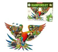 The Learning Journey Wildlife World Rainforest Puzzle de 200 pièces Couleurs vives