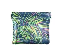 The Leaves of Palms Porte-monnaie en cuir synthétique pour femme - Organiseur pratique pour cartes et clés
