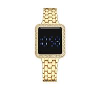 The LED Display Touchs Montre électronique pour femme Grand écran, doré, One Size
