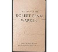 The Legacy of Robert Penn Warren, Southern Literary Studies