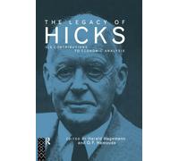 The Legacy of Sir John Hicks