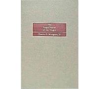 The Legal Status of the Negro Charles S. Mangum (Auteur)