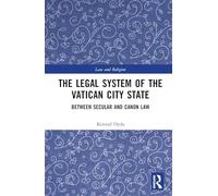 The Legal System of the Vatican City State