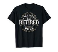 The Legend Has Retired, Vintage Retirement 2022 Hommes Femmes T-Shirt