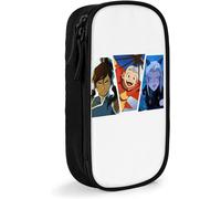 The Legend Of Korra Trousse ¿¿ Crayons Grande Capacit¿¿ Pochette ¿¿ Stylos Noir[5607]