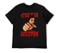 The Legend of The Drunken Master Jackie Chan Movie Fan T Shirt Black, Colour15, XL
