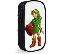 The Legend Of Z Elda Trousse À Crayons Pour Garçons, Grande Capacité, Avec Fermeture Éclair, Pochette De Rangement Pour Bureau, Porte-Crayon Portable, Cadeau Pour L'école, Le Travail Et Le Bureau