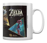 The Legend of Zelda Breath of the Wild Mug en céramique Motif champions Blanc 325 ml