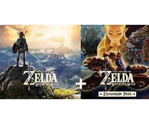 The Legend of Zelda Breath of the Wild plus Expansion Pass Bundle (Nintendo Switch)