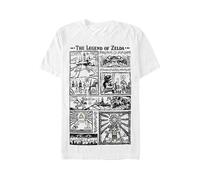 The Legend Of Zelda - Drawings White - T-Shirt - Blanc - Xxl - 100% Coton,Jersey