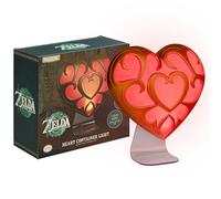 The Legend of Zelda Heart Container Light - Lampe sous licence officielle Nintendo pour salle de jeux, 2 modes d'éclairage, éclairage d'ambiance cadeau pour les joueurs | Paladone
