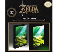 THE LEGEND OF ZELDA - MASTER SWORD - CANVAS LUMINEUX 40X30 CM PYRAMID