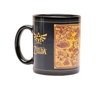 The Legend of Zelda Tasse Map magique qui change de couleur noir Noir