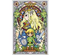 The Legend Of Zelda (Stained Glass) 61 x 91.5 cm Maxi Poster