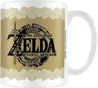 The Legend Of Zelda : Tears Of The Kingdom - Mug à café, logo PM9083 (taille unique) (Marron/Noir/Blanc)