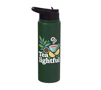 Thé léger à base de plantes et feuilles d'agrumes Stainless Steel Insulated Water Bottle