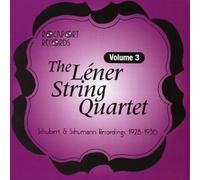 The Lener String Quartet Volume 3 - Schubert Octet in F Major Op. 166 for String Quartet, Clarinet, Bassoon, Horn & Bass / Schumann: String Quartet No. 1 Op. 41 No. 1 (recorded 1928 & 1936)