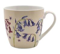 The Leonardo Collection Bluebells Jennifer Rose Gallery Tasse à café durable pour boissons chaudes et froides | Tasses à café durables pour la maison et le bureau | Tasses à café confortables et