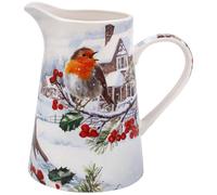 The Leonardo Collection Carafe de Noël pour la maison et le bureau | Élégant pot à crème et à lait pour une utilisation multiple dans la cuisine | Tasse en porcelaine fine idéale pour crème, sauce et