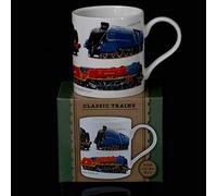 The Leonardo Collection Cards/Gifts Trains Tasse classique Boîte cadeau incluse