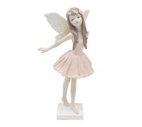The Leonardo Collection Fantasia Figurine fée rose pour la maison et le bureau | Décoration d'intérieur cadeau pour homme et femme | Belle figurine pour intérieur et extérieur | Décoration de salon
