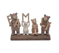 The Leonardo Collection Figurine de Famille d'ours pour la Maison et Le Bureau | Décoration d'intérieur Cadeau pour Homme et Femme | Belle Figurine pour intérieur et extérieur | Décoration de Salon