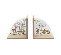 The Leonardo Collection Finola Stack Forest Friends Serre-Livres sur Le thème de la forêt | Supports de Livres décoratifs et Robustes | Parfait pour Les Chambres d'enfants et la décoration de Chambre