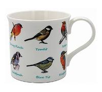 The Leonardo Collection lesser and pavey LP92875 Mug en céramique Motif oiseaux Multicolore 12 x 8 x 9 cm