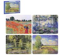 The Leonardo Collection Lot de 4 Sets de Table antidérapants et lavables conçus par Claude Monet