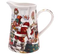 The Leonardo Collection Pichet Père Noël pour la maison et le bureau | Élégant pot à crème et à lait pour une utilisation multiple dans la cuisine | Tasse en porcelaine fine idéale pour crème, sauce