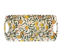 The Leonardo Collection Plateau à Fruits Moyen William Morris pour la Cuisine et la Maison | Plateau de Service antidérapant pour la Nourriture | Plateau de Service pour Le déjeuner et Le dîner |
