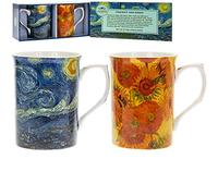 The Leonardo Collection Van Gogh Castle Lot de 2 Mugs Château de Van Gogh