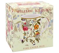 The Leonardo Collection William Kilburn Kilburn Tasse pour la maison et la cuisine | Tasses élégantes en céramique pour thé et café | Joli ensemble de tasses pour homme et cadeau d'anniversaire pour