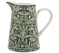 The Leonardo Collection William Morris Carafe en forme de gland 500 ml pour cuisine et maison | Belle vaisselle en porcelaine fine pour présentation de vase | Pichet décoratif et pratique pour crème