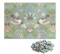 The Leonardo Collection William Morris Strawberry Thief Puzzles 1000 pièces