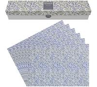 The Leonardo Collection William Morris Willow Bough Revêtement de tiroir en Lin Frais | Feuilles de Papier parfumé pour tiroirs et étagères | Accessoire de Rangement décoratif | Élégant, parfumé et