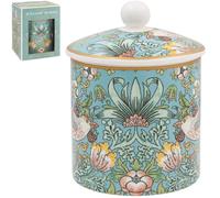 The Leonardo Collection Wm. Morris Strawberry Thief Boîte Bleu sarcelle