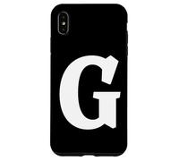 The Letter G : Fun, Big and Bold pour Les événements, Les équipes familiales Coque pour iPhone XS Max