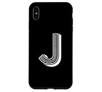 The Letter J Fun Big and Bold pour événements, équipes familiales, Groupes Coque pour iPhone XS Max
