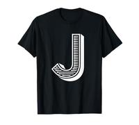 The Letter J Fun Big and Bold pour événements, équipes familiales, Groupes T-Shirt