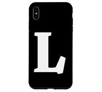 The Letter L Fun Big and Bold pour événements, équipes familiales, Groupes Coque pour iPhone XS Max
