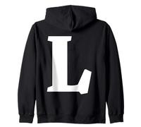 The Letter L Fun Big and Bold pour événements, équipes familiales, Groupes Sweat à Capuche