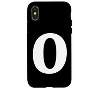 The Letter O Fun Big and Bold pour Les événements, Les équipes familiales, Les Groupes Coque pour iPhone X/XS