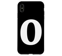 The Letter O Fun Big and Bold pour Les événements, Les équipes familiales, Les Groupes Coque pour iPhone XS Max