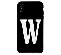 The Letter W Fun Big and Bold pour événements, équipes familiales, Groupes Coque pour iPhone XS Max