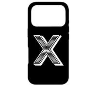 The Letter X Fun Big and Bold pour Les événements, Les équipes familiales, Les Groupes Coque pour iPhone 17 Pro