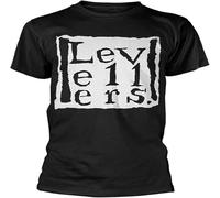 The Levellers Men's T-Shirt Fashion Casual Unisex Black Tee Manches Courtes(Small)