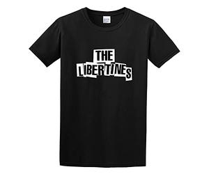 The Libertines Logo Carl Barât Pete Doherty T-Shirt Mens Unisex Black Tees S